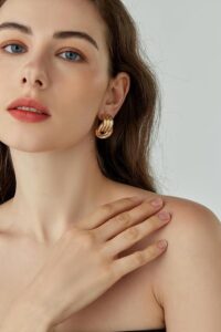 Read more about the article Trendy Gold Plated Knot Earrings Review