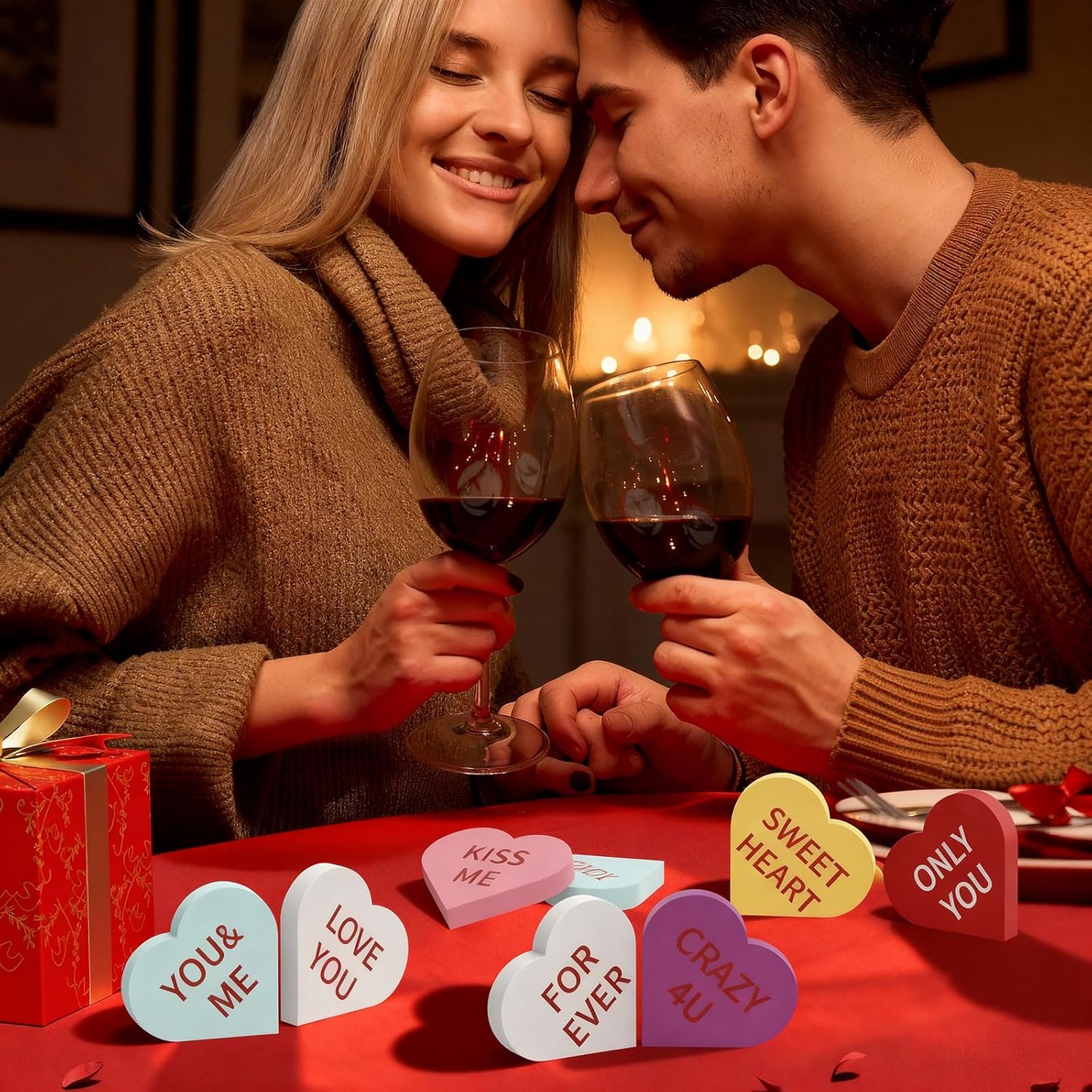 Romantic Valentine's Day Heart decoration set Review